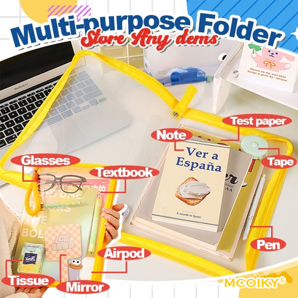 MCOIKY® Stationery Organizer Folder Bag