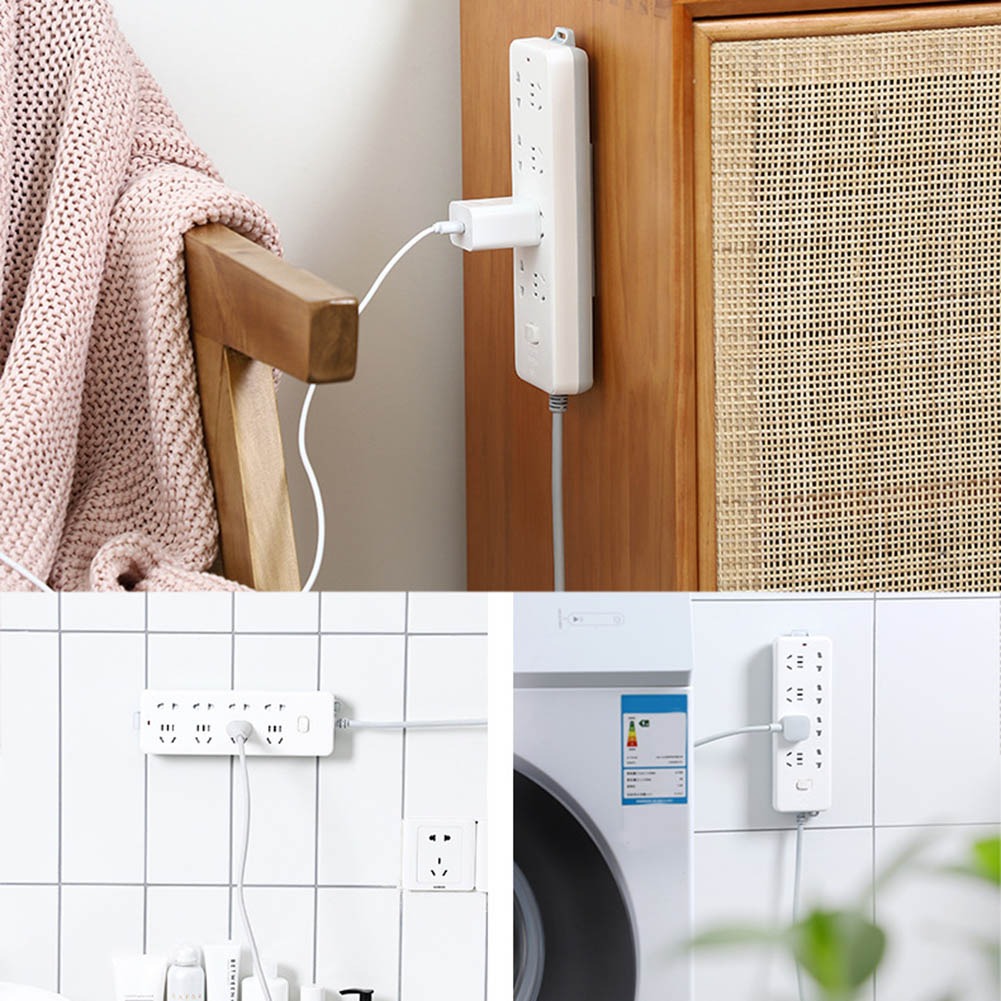 NOWORDUPÂŽ Adhesive Punch-free Socket Holder